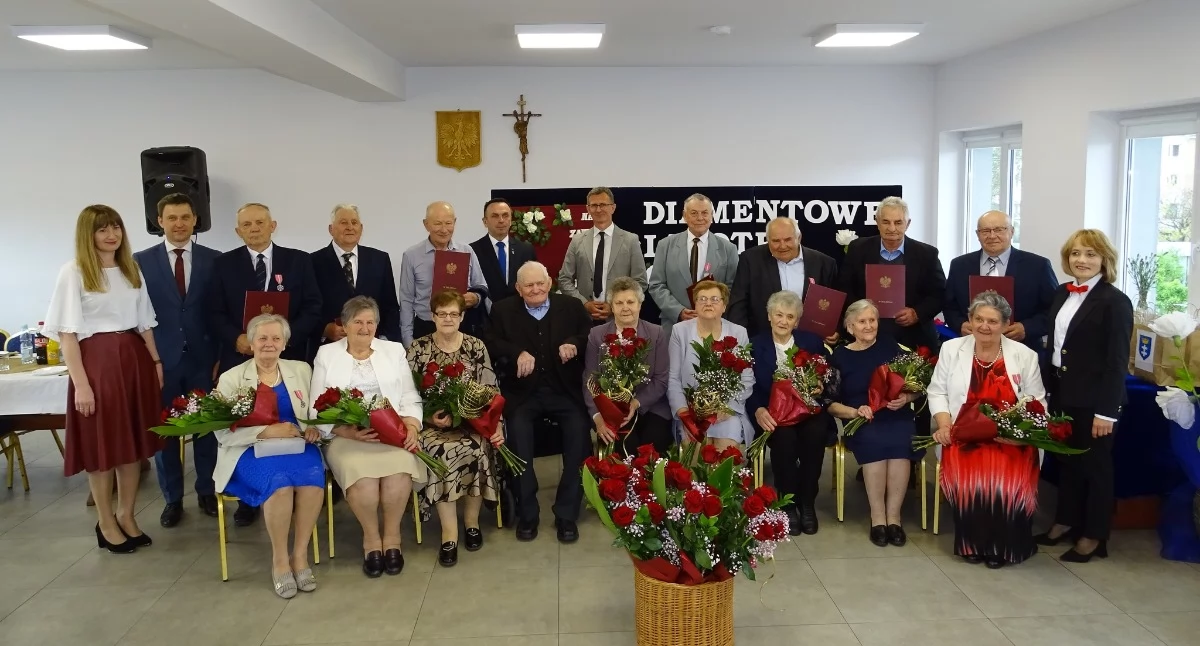 Miłość na medal. W Łomazach świętowali małżonkowie z 50- i 60-letnim stażem