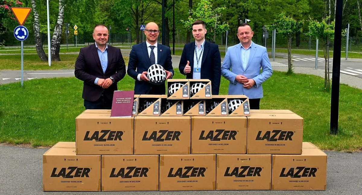 81 kasków dla dzieci i młodzieży! Ważna umowa podpisana przez gminę Biała Podlaska 