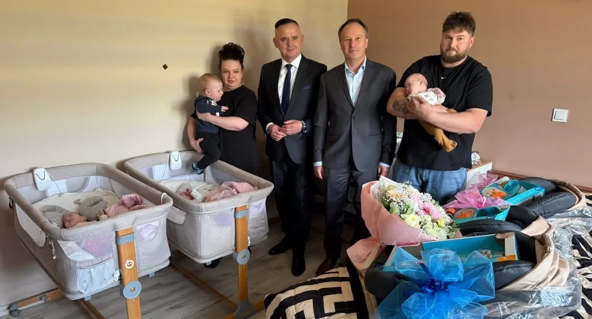 Trojaczki w Polubiczach. Wyjątkowe narodziny poruszyły całą gminę