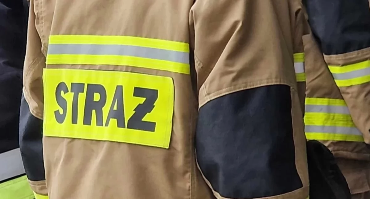 Chwile grozy w Białej Podlaskiej. Strażacy ruszyli na ratunek półtorarocznemu dziecku uwięzionemu w łóżeczku