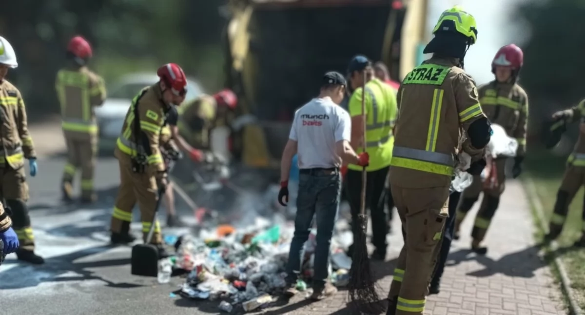 Jedna bateria w worku i nagły wybuch! Apel po niebezpiecznym incydencie