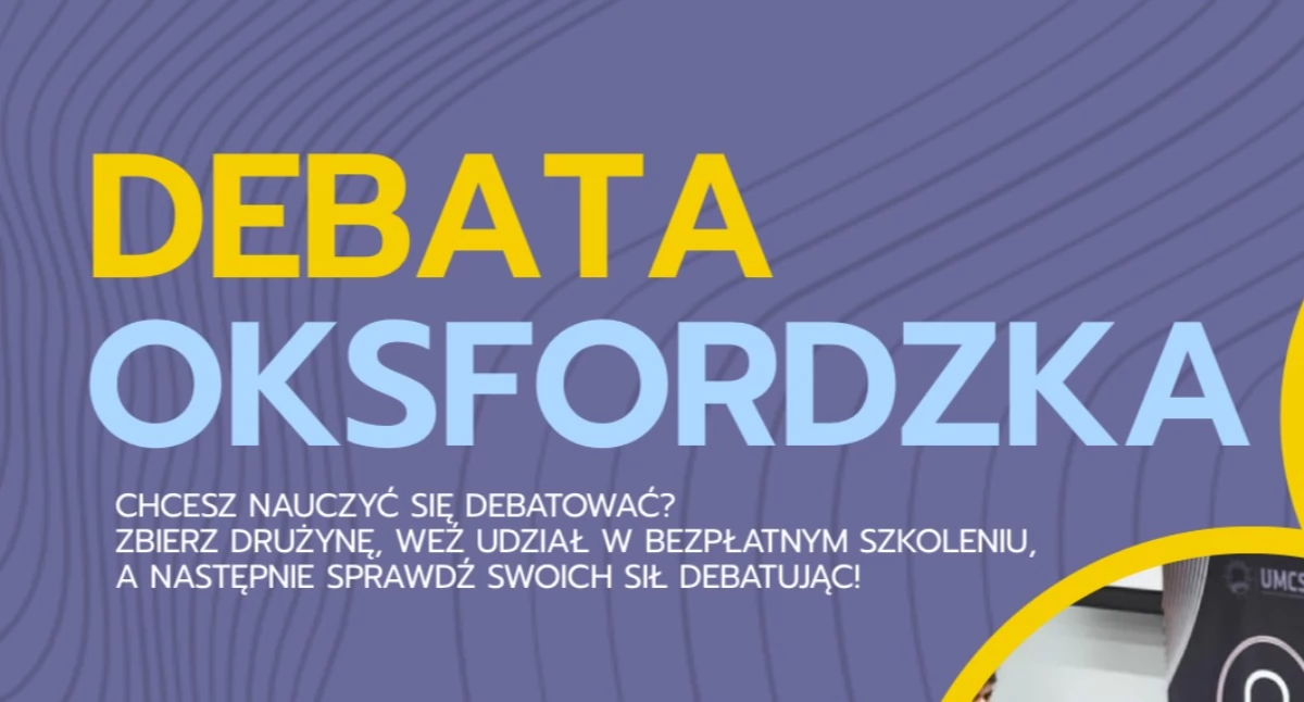 Słowa, które mają moc. Ruszają bezpłatne warsztaty i turniej debat oksfordzkich dla młodzieży!