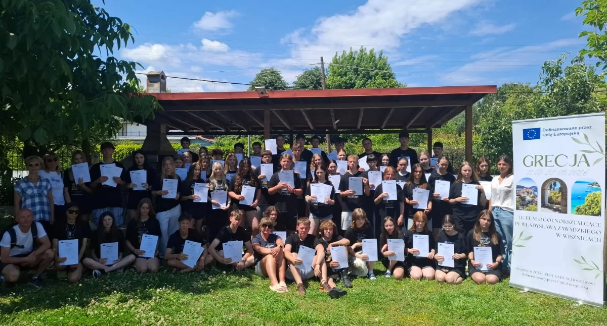 Z Wisznic do Grecji. Uczniowie wrócili z międzynarodowej przygody Erasmus+