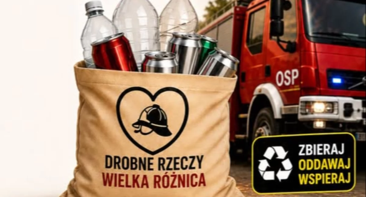 Przekaż butelki i puszki na rzecz OSP Polubicze Pomóż wesprzeć strażaków.