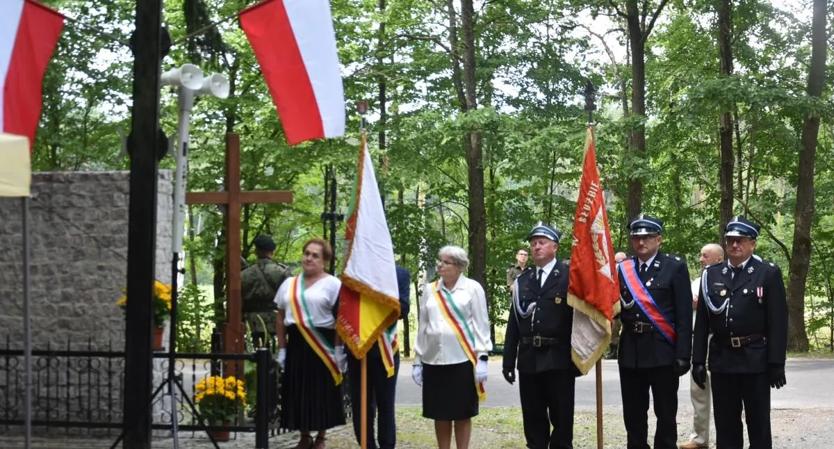 W Leszczance w gminie Drelów znów oddano hołd żołnierzom AK. To już 82. rocznica bitwy oddziału „Zenona”