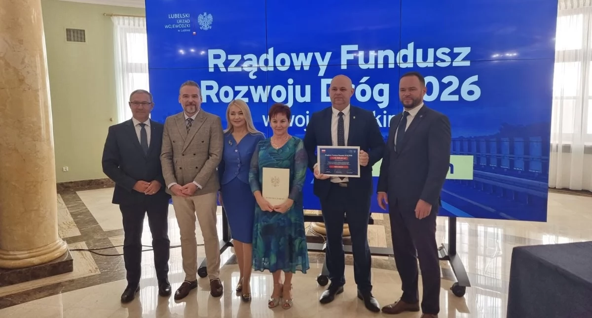 Ponad 1,3 mln zł dla gminy Zalesie! Ta droga przejdzie wielką metamorfozę