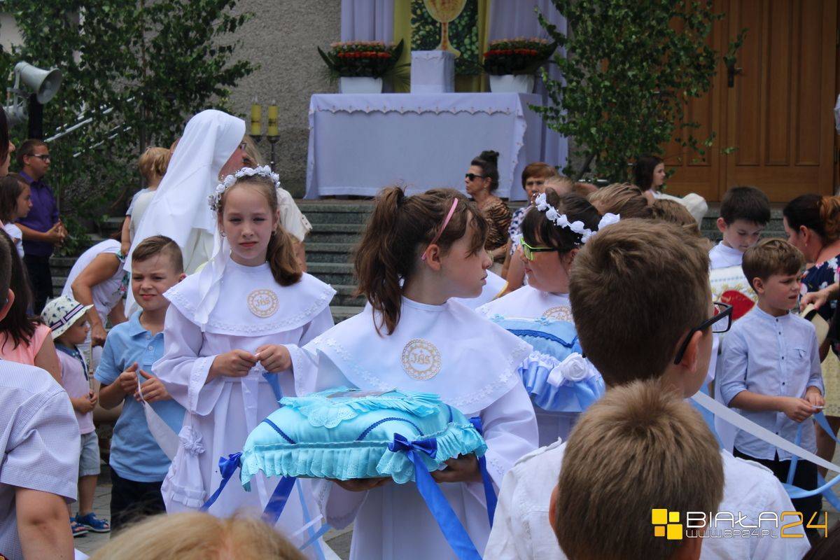 Procesja w Parafii Wniebowzięcia Najświętszej Maryi Panny w Białej Podlaskiej