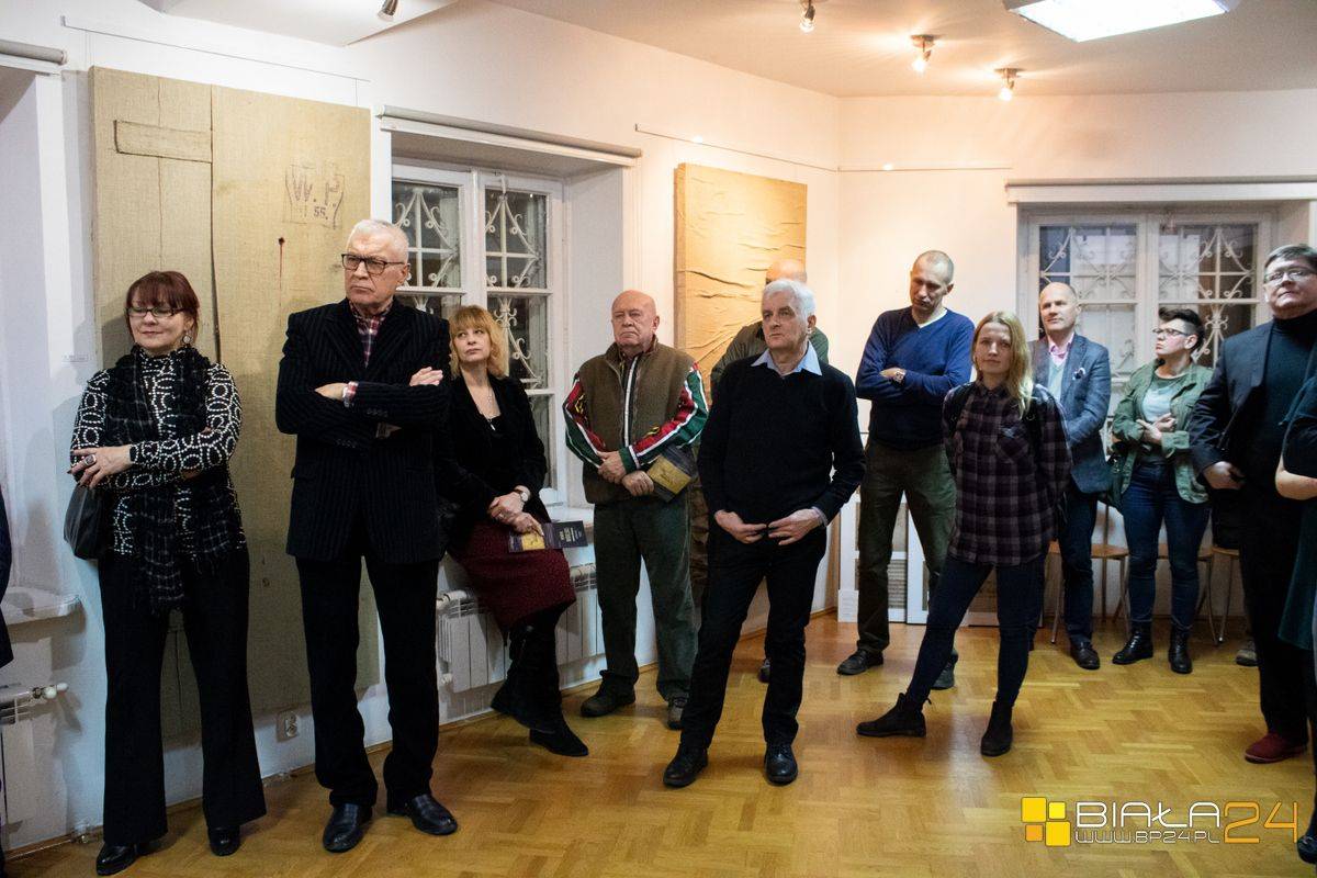 Wernisaż wystawy Henryka Widelskiego w Galerii Podlaskiej