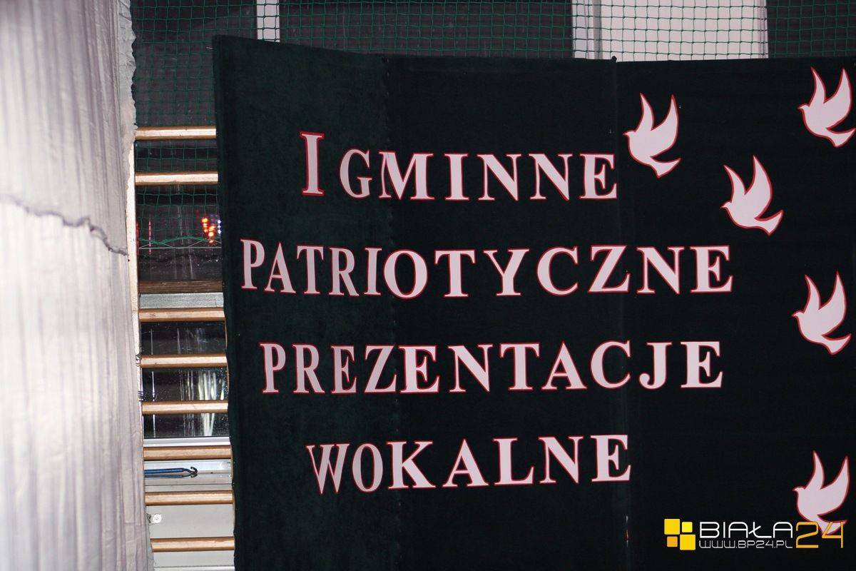 I Gminne Patriotyczne Prezentacje Wokalne w Ciciborze Dużym