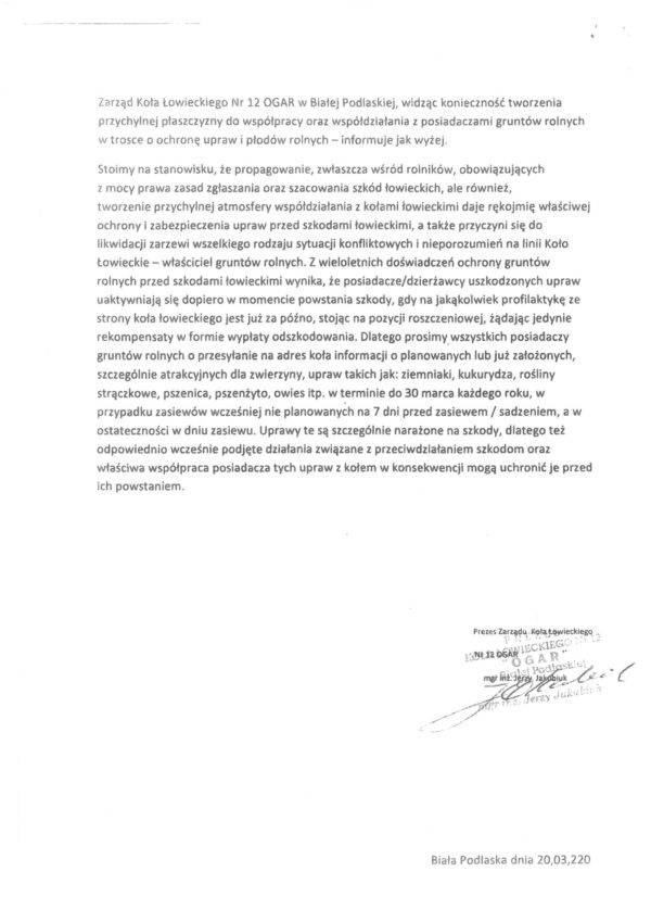 "Ogar" przedstawia zasady szacowania szkód