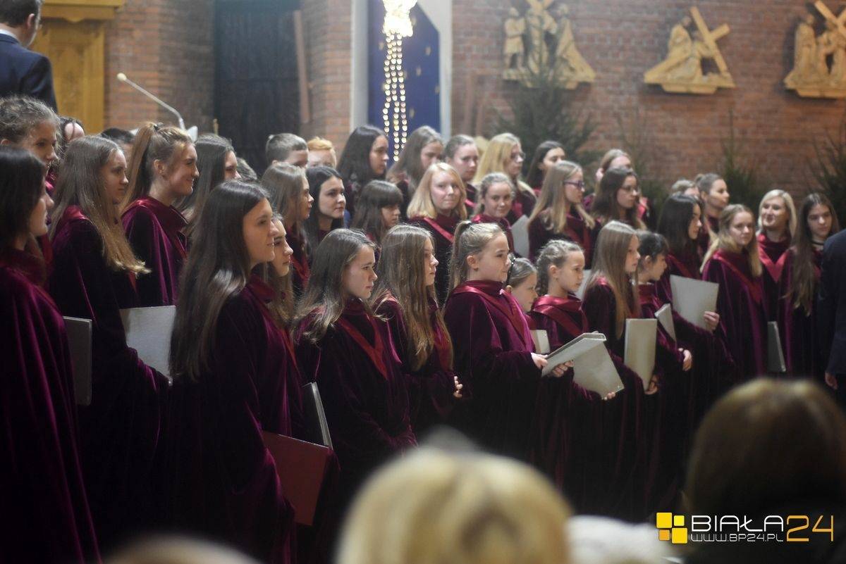 Koncert kolęd chóru Schola Cantorum Misericordis Christi w Białej Podlaskiej