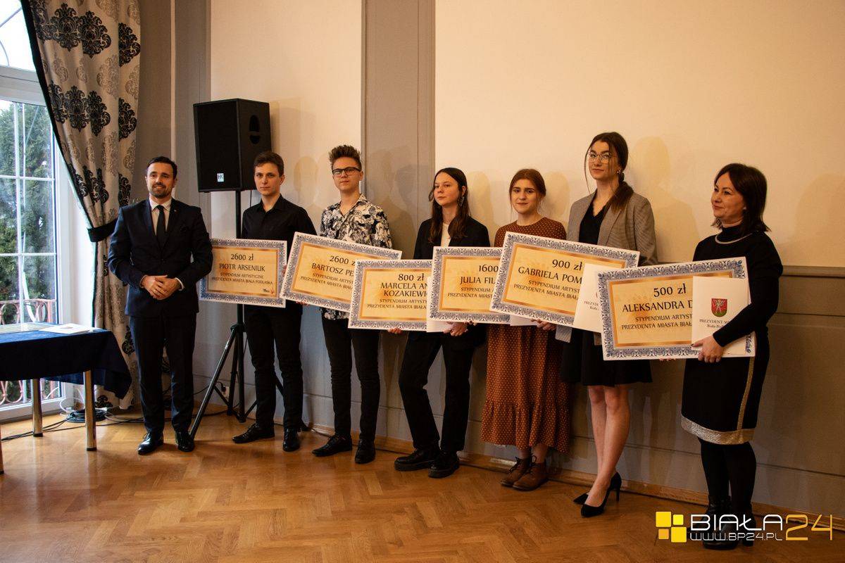 Wręczenie Stypendiów Artystycznych Prezydenta Miasta Biała Podlaska