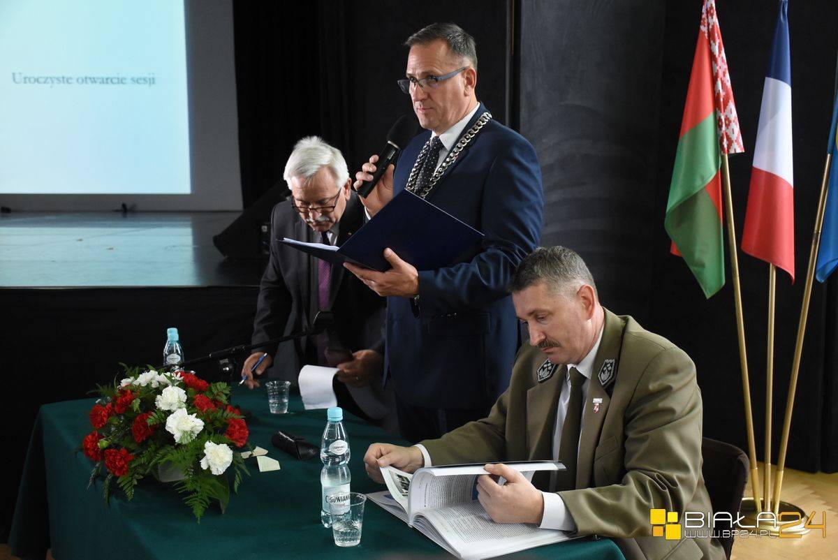 Uroczysta Sesja Rady Powiatu Bialskiego