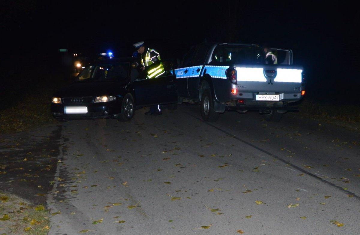 Pościg jak w filmie. 28-latek uciekał audi przed policjantami