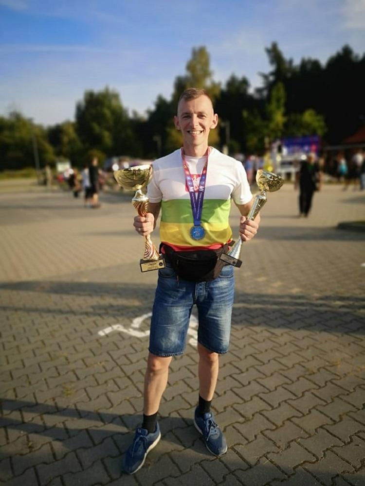 W rywalizacji zdobył srebro. Wielki sukces bialczanina
