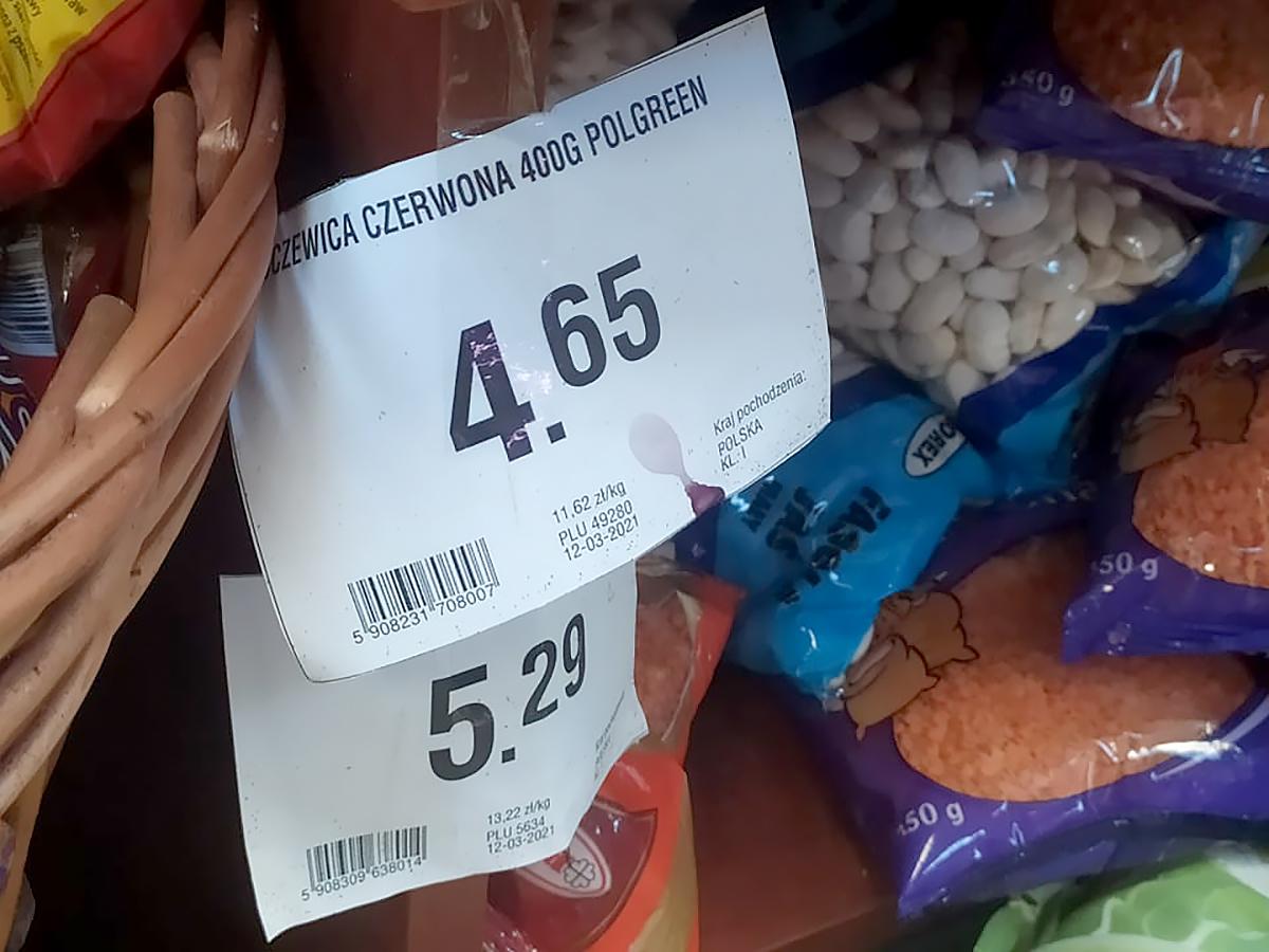 RAPORT BP24: W sklepach na naszym terenie stwierdzono brak informacji o cenie produktu