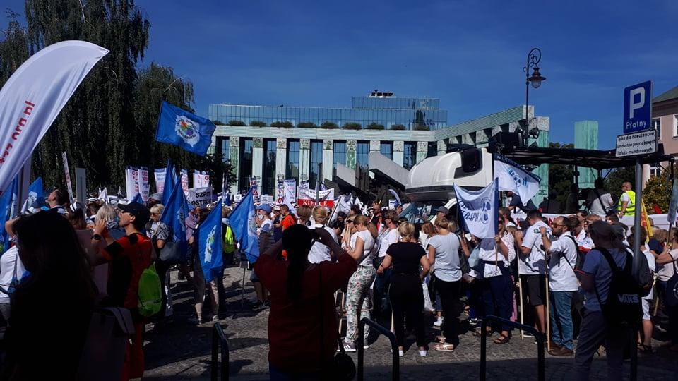 Bialscy medycy wspierają walkę o prawa Ochrony Zdrowia