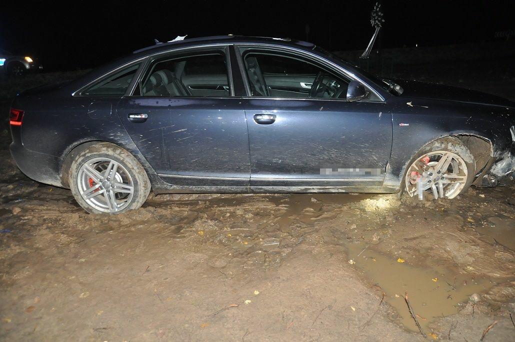 Pojechał na pamięć. Zjechał na zlikwidowany pas drogi i spowodował wypadek