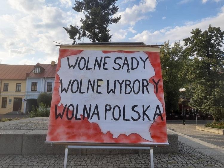 Krzyczeli hasło „Wolne media” 