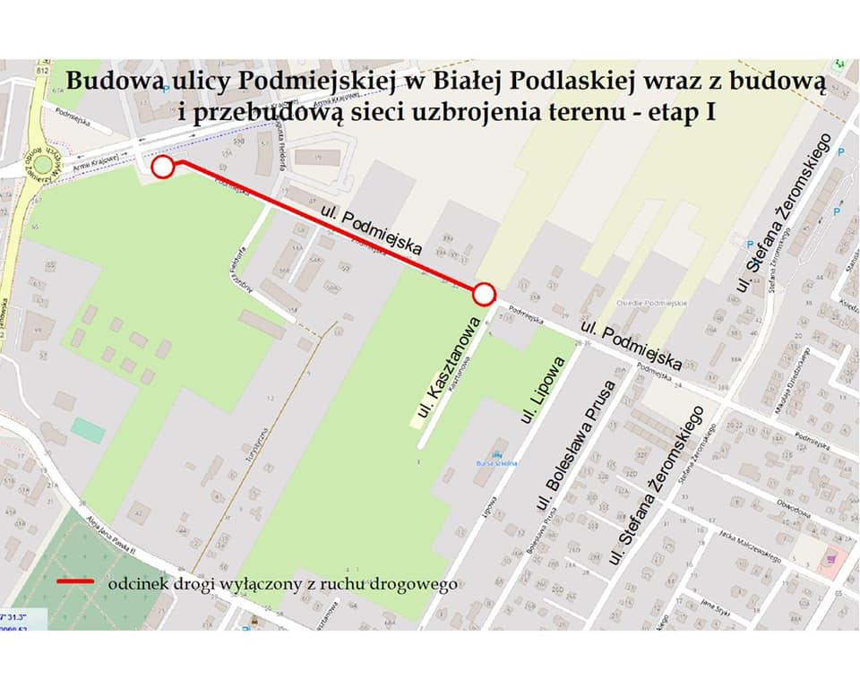 Wreszcie rozpoczyna się remont Podmiejskiej 