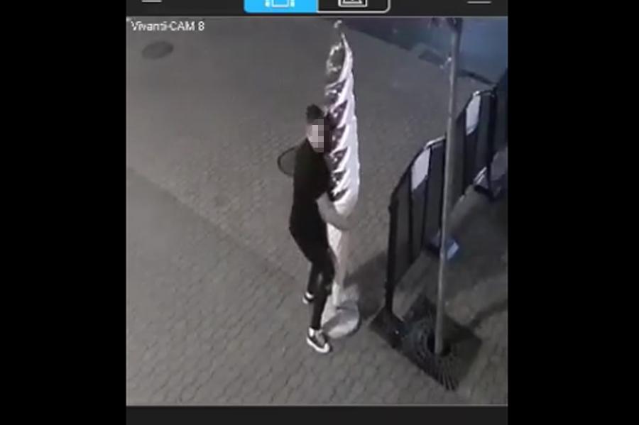 Kamery uwieczniły 