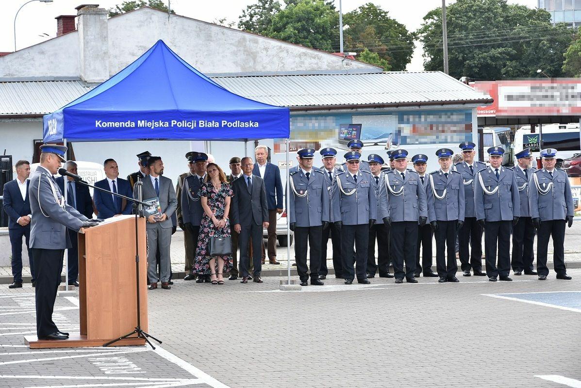 Policjanci świętowali