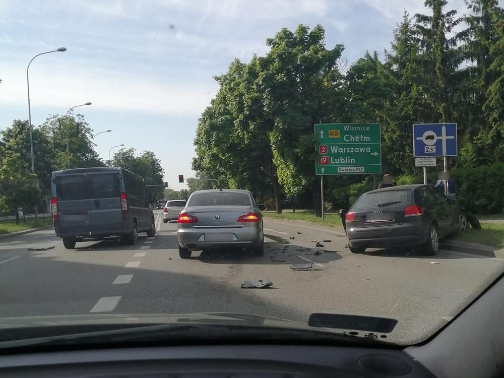 Wymusił pierwszeństwo. Zderzył się z prezydentem 