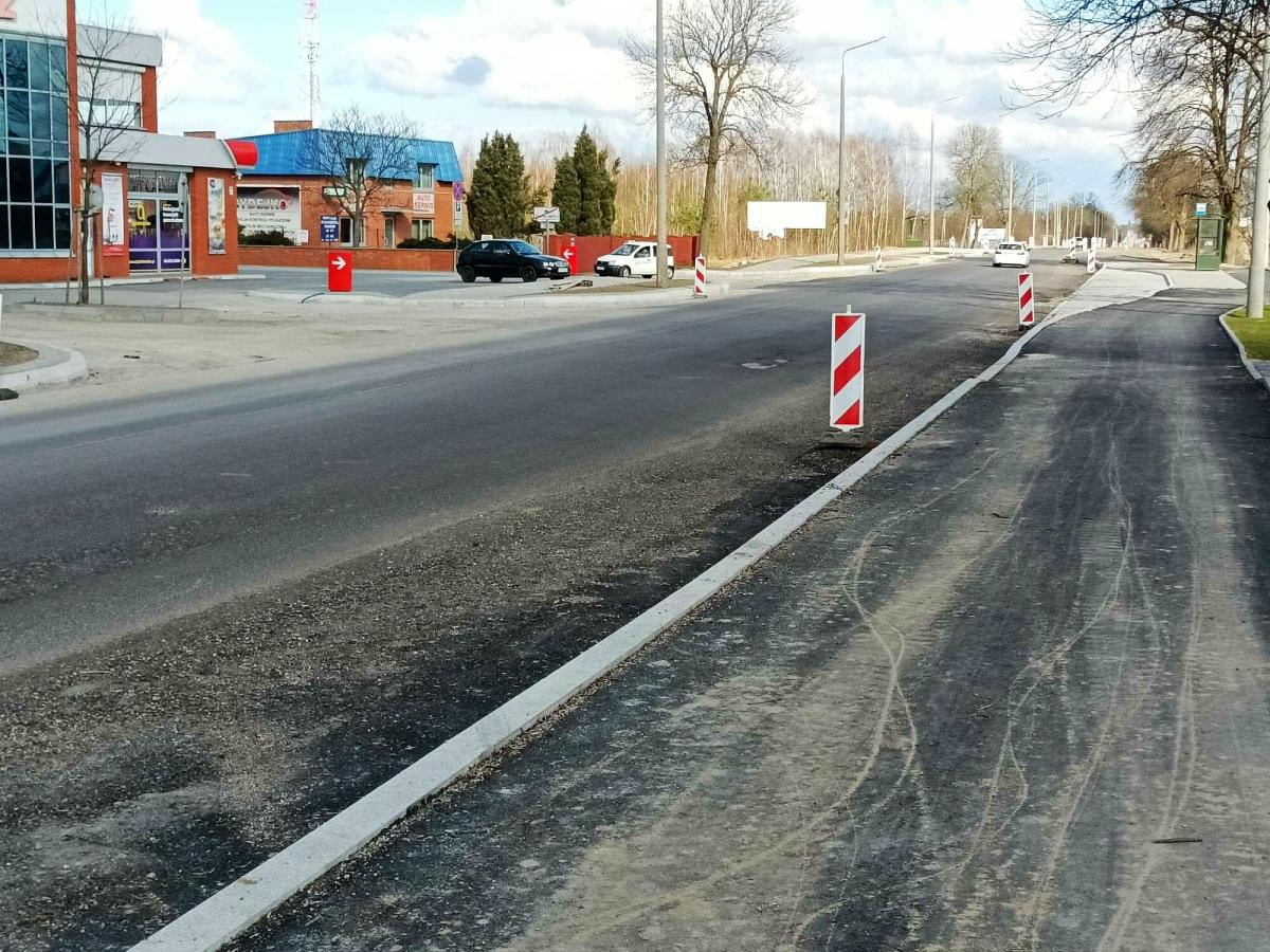 Odcinek Warszawskiej za ponad 9 mln prawie gotowy