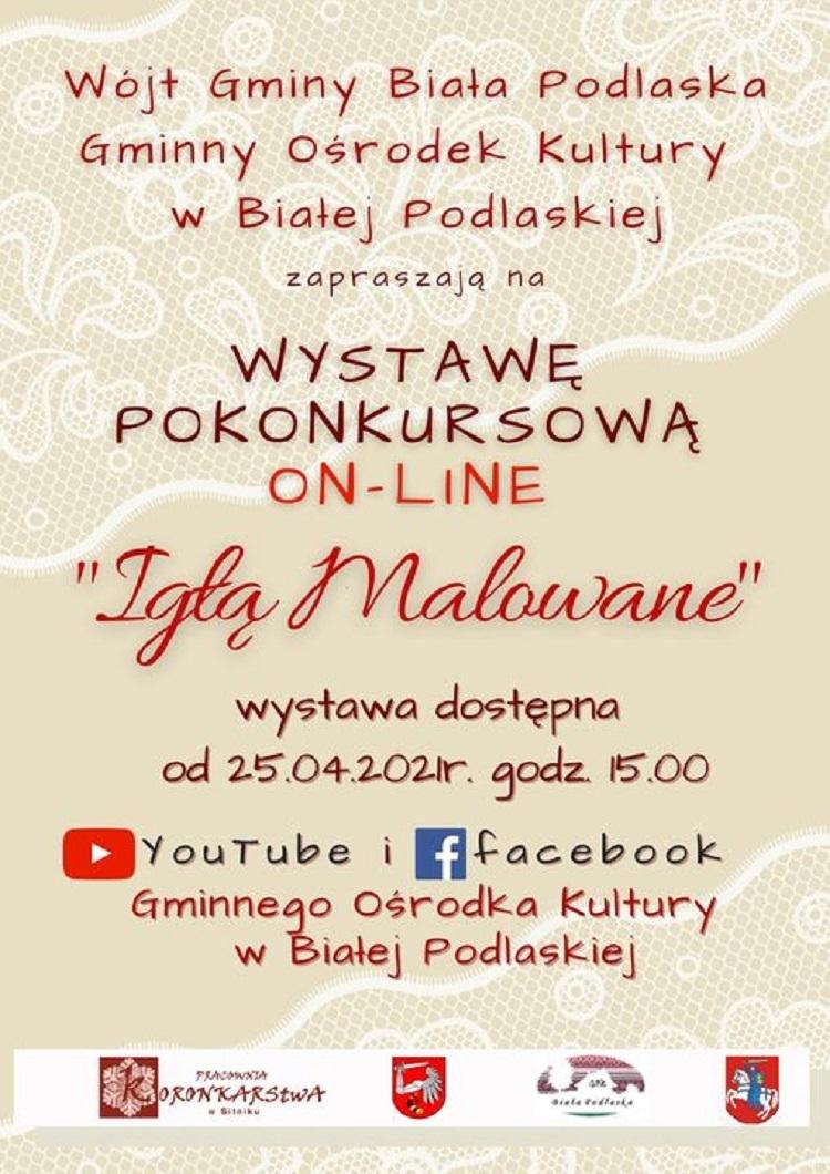 Igłą malowane online