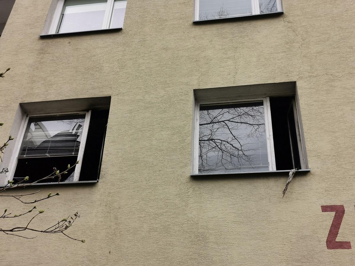 Pożar w Wielką Sobotę. Dwie osoby w szpitalu