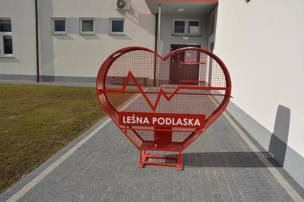 Serce dostarczono już do Leśnej 