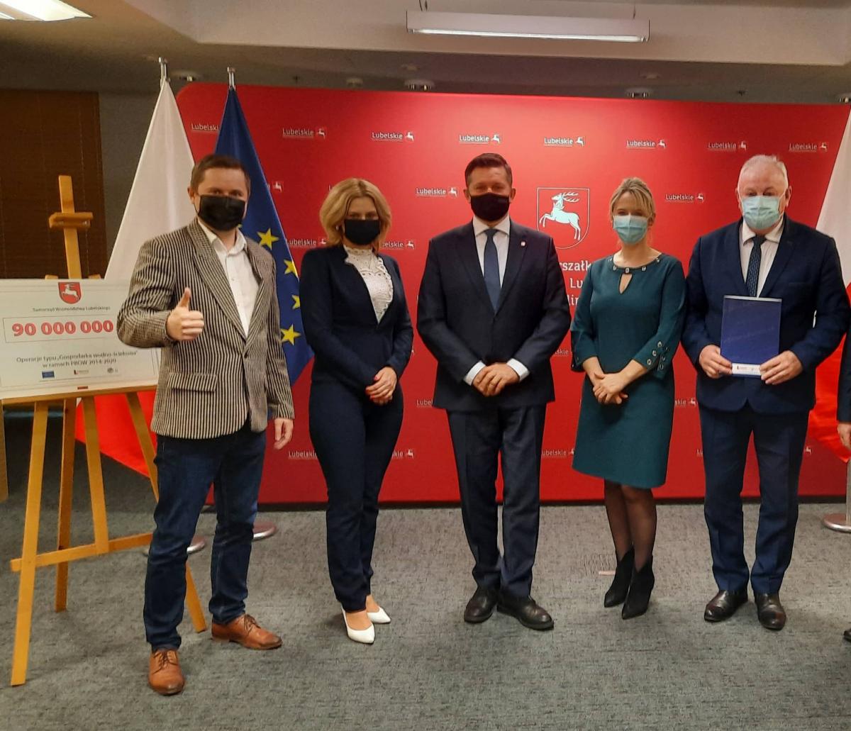 Kodeń oficjalnie z dotacją na gospodarkę wodną