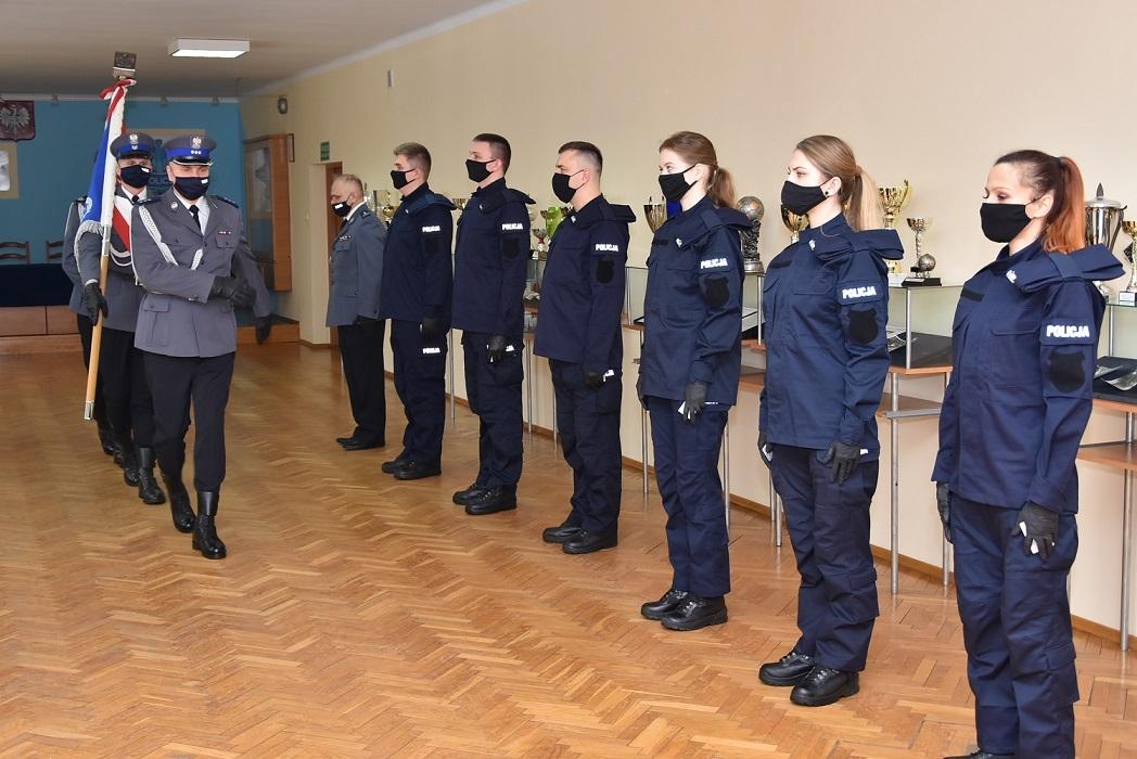 Nowi funkcjonariusze w szeregach bialskiej policji 