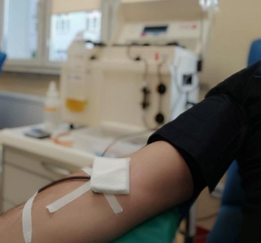 Bialscy policjanci dzielą się osoczem
