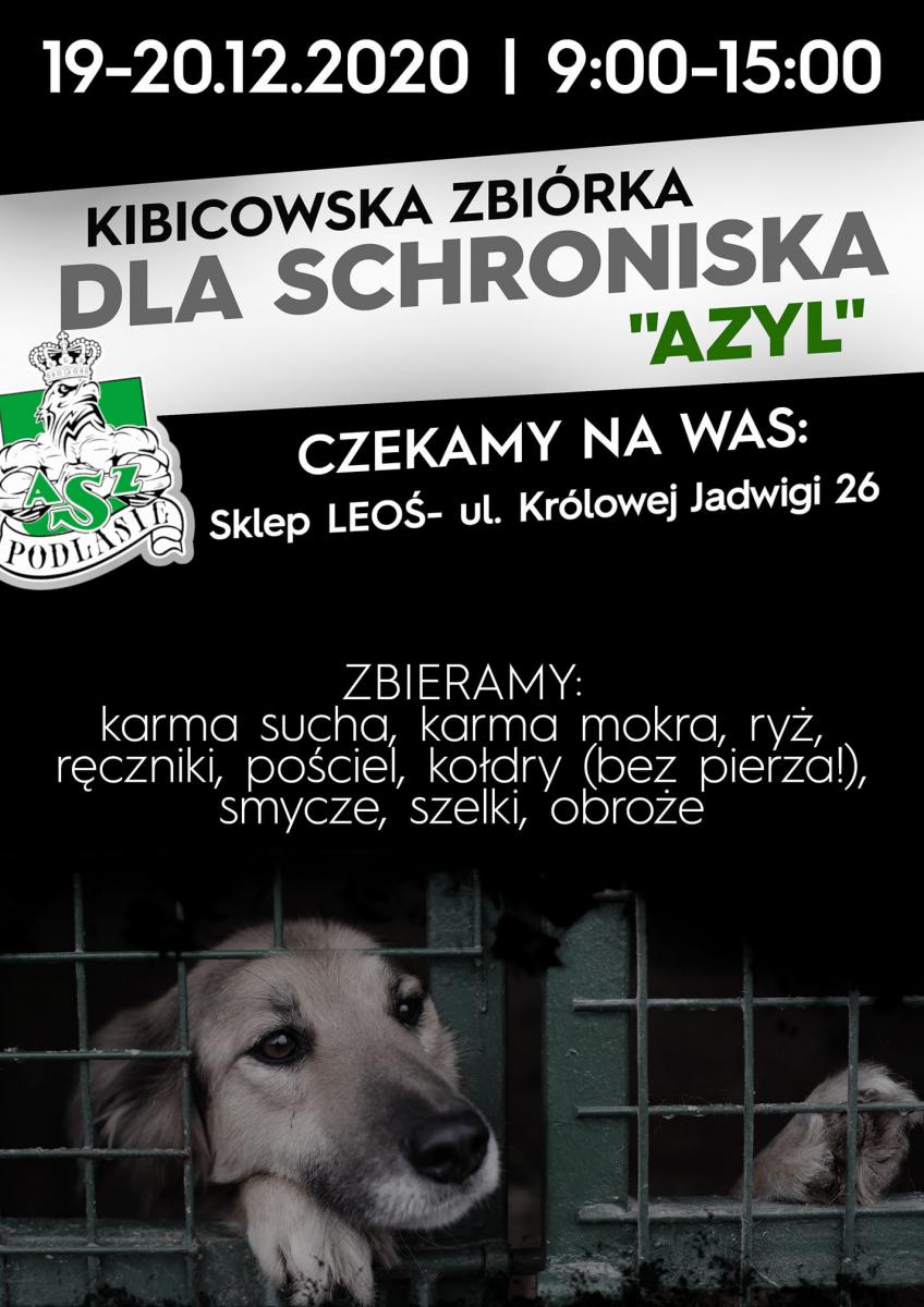 Kibicowska zbiórka dla bezdomnych czworonogów