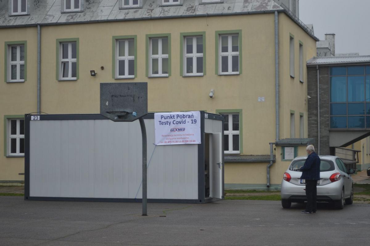 Nowy punkt pobierania wymazów