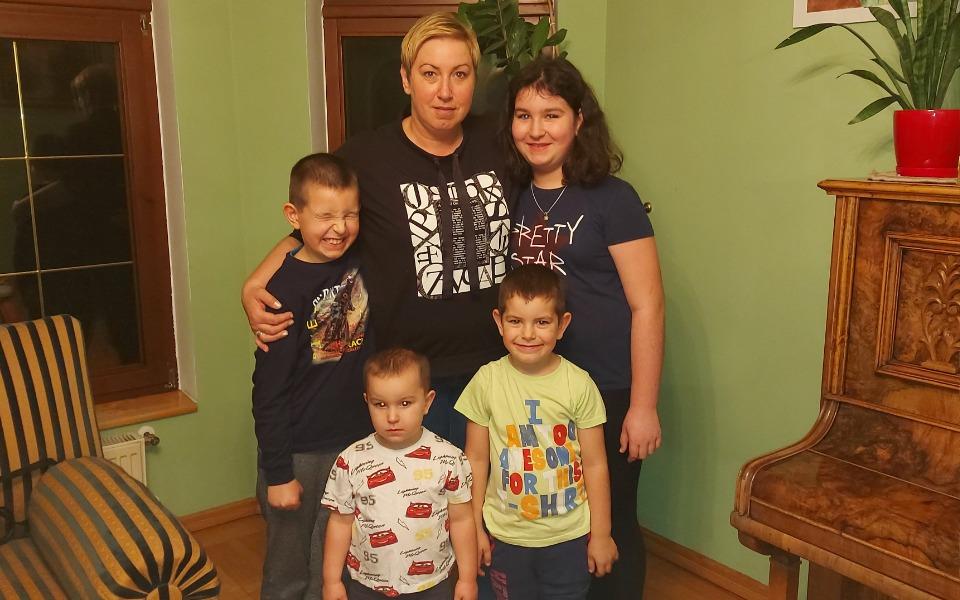 Bratowa zmarła. Beata została mamą zastępczą jej dzieci