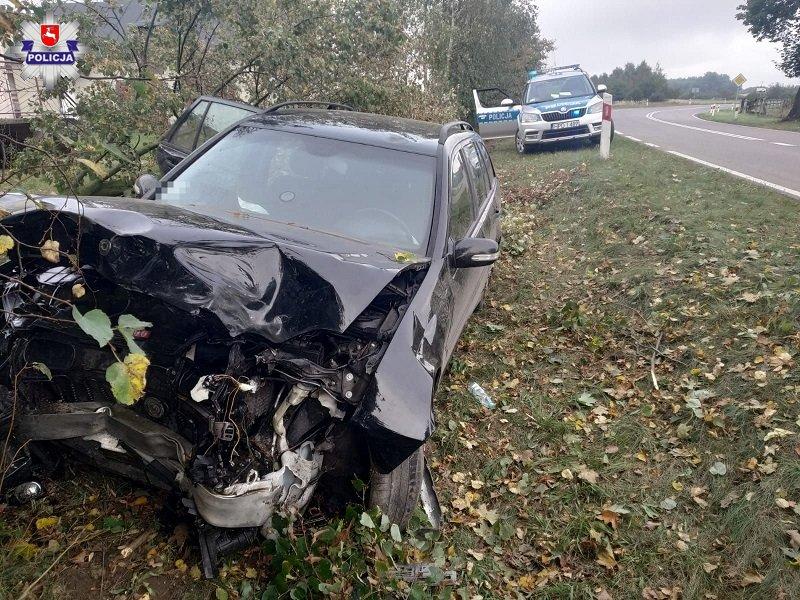 Jechała z trójką dzieci. Wypadek wyglądał groźnie