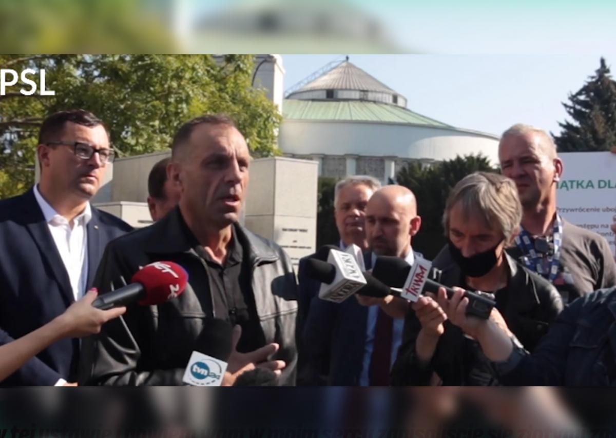 "Ja już do stracenia nie mam nic". Sulima rozpoczął głodówkę