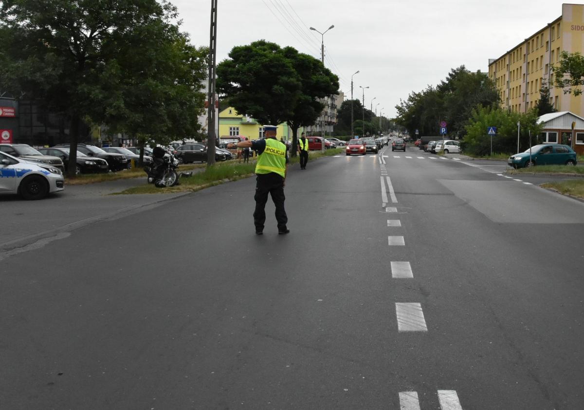 Zajechał samochodem drogę motorowerzyście