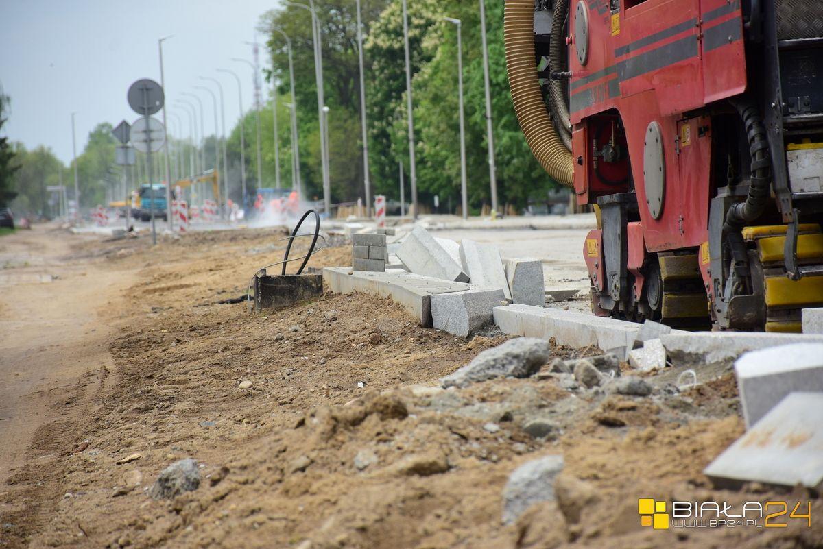 Trwa przebudowa skrzyżowania ul. Kopernika z Warszawską
