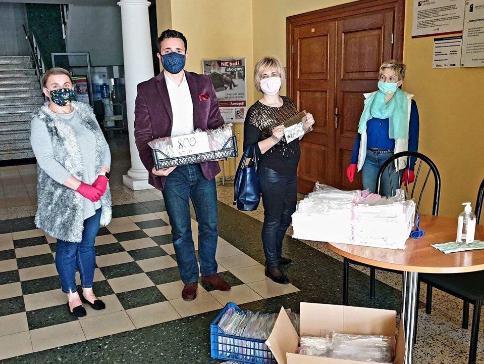 Chcą rozdać 50 tys. maseczek mieszkańcom