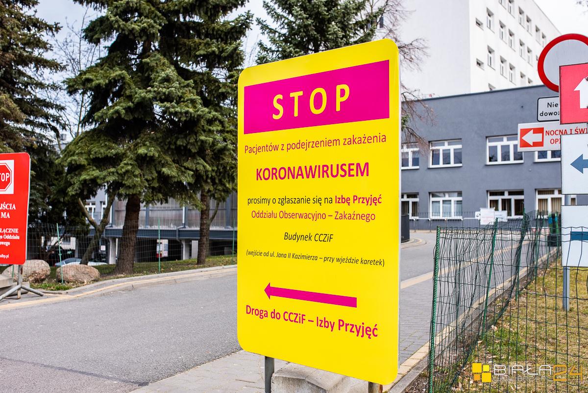 Pięć osób czeka na wynik. Sześć osób z koronawirusem w szpitalu