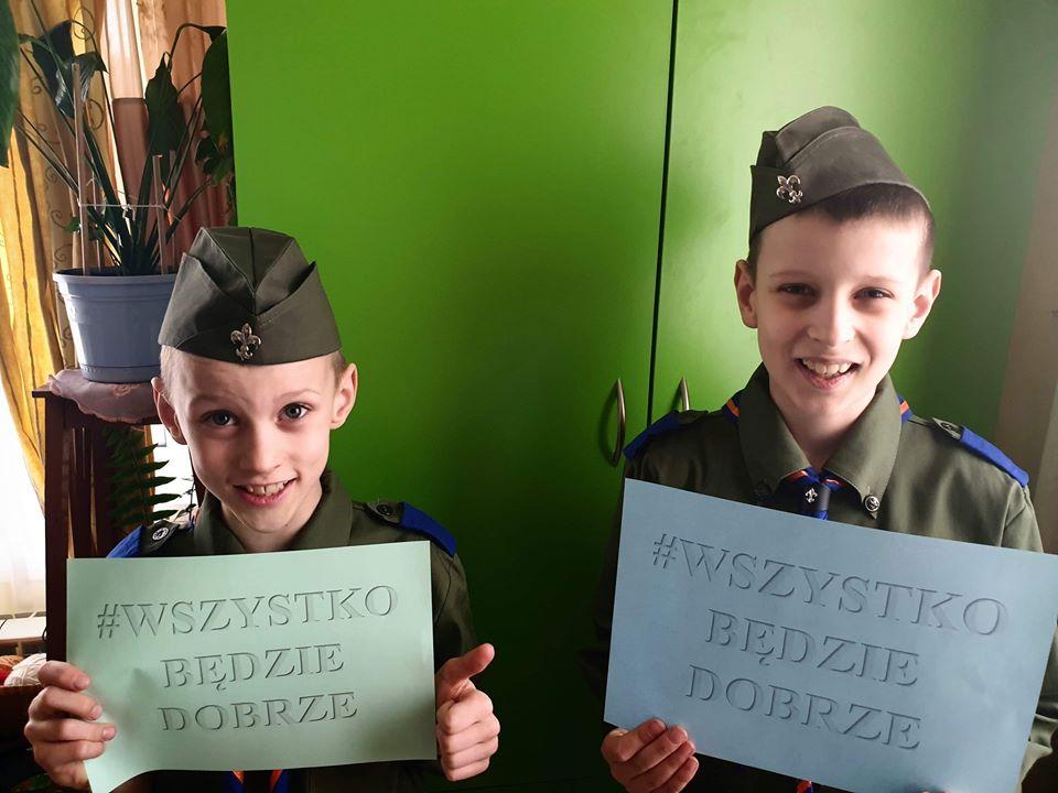 Zuchy i harcerze tworzą pozytywną akcję