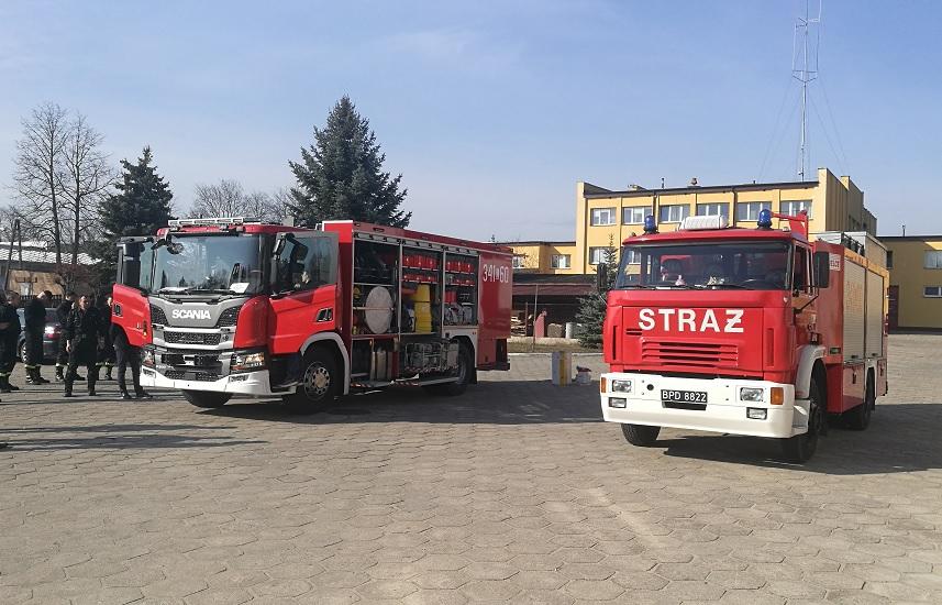 Bezpieczeństwo poprawione. Nowy wóz w bialskiej straży