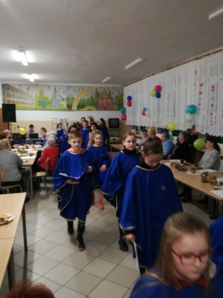 Z seniorami przy herbatce w Kodniu