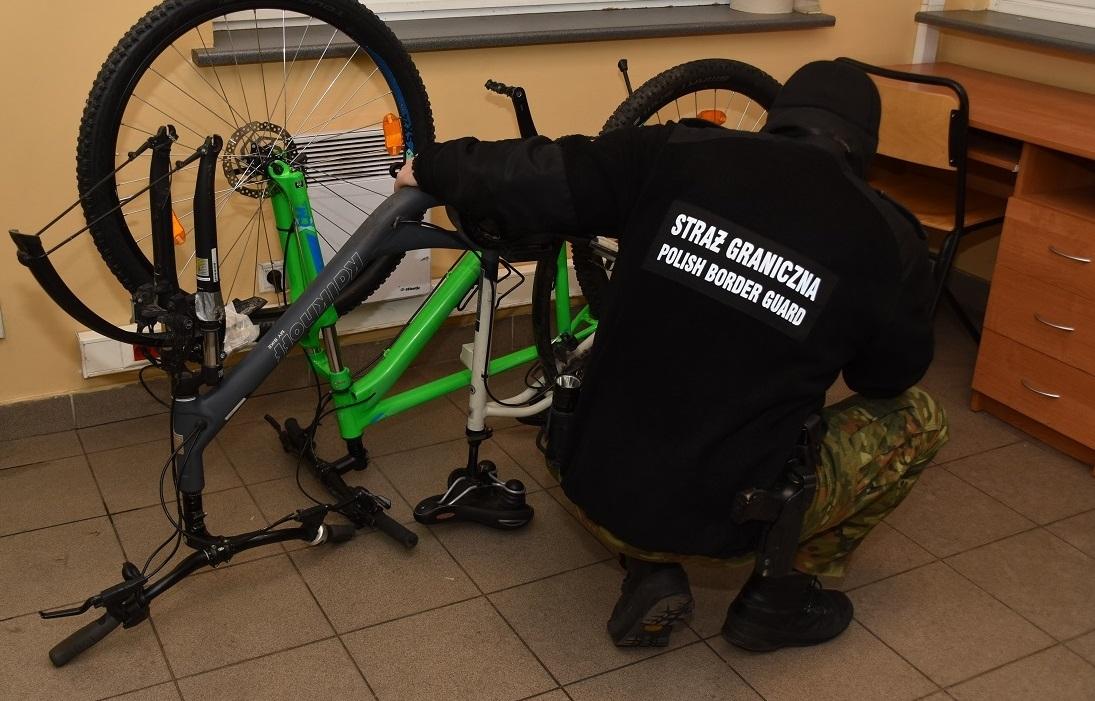 Kradzione niemieckie rowery nie przekroczyły granicy