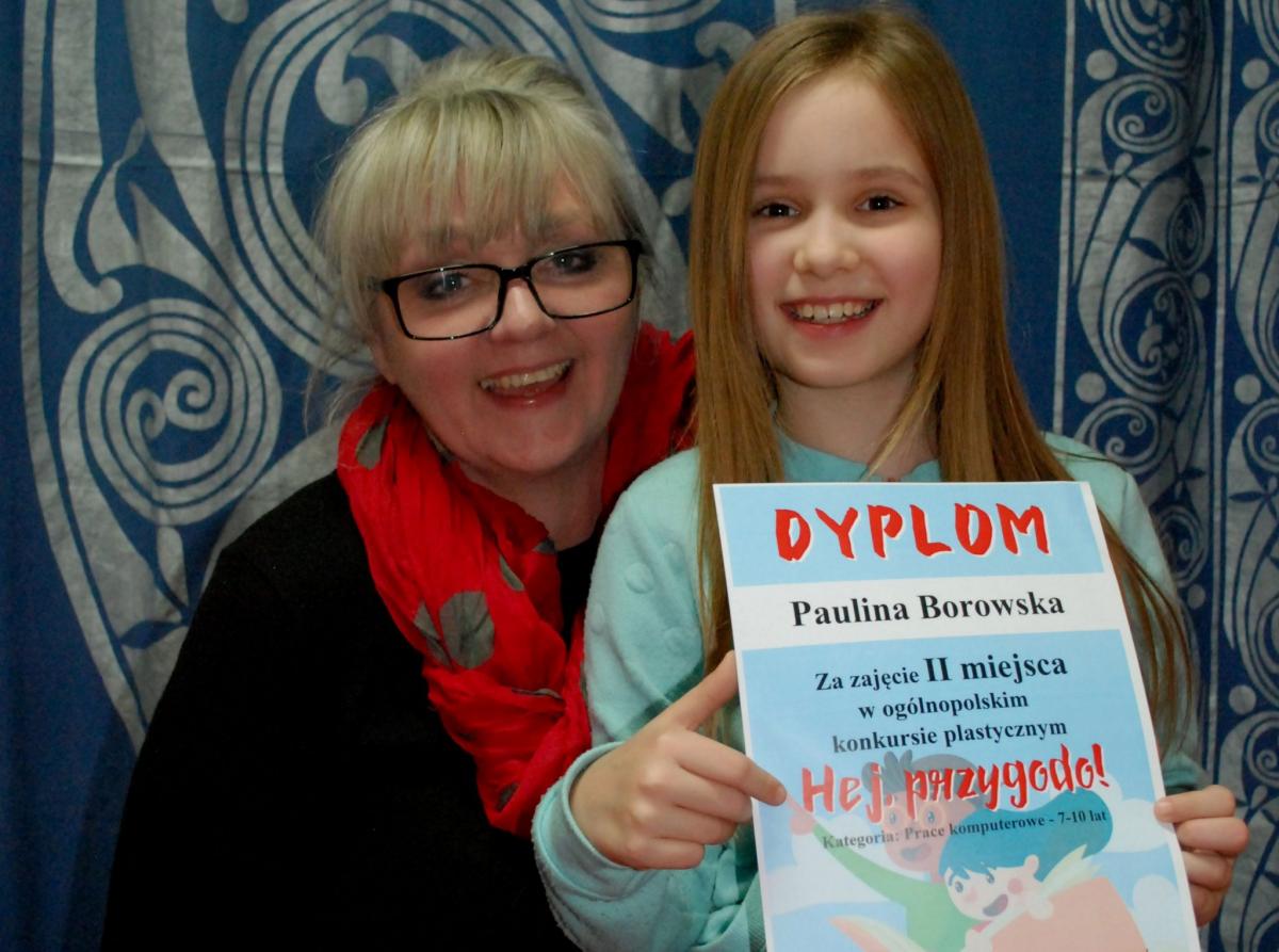 Zdobyła nagrodę na ogólnopolskim konkursie