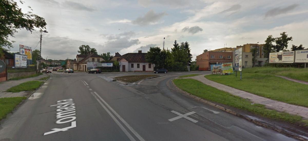 Wybudują tymczasowe rondo na Łomaskiej z Kolejową