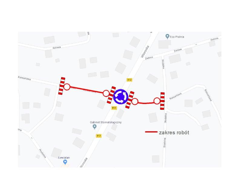 Witoroska przejezdna. Z ronda nie zjedziesz na dwie ulice